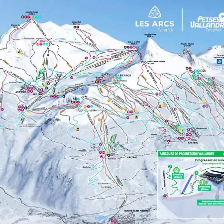 Spacieux 3 Pieces Pour 8 Pers. A Arc 1600, Proche Des Pistes - Fr-1-411-351